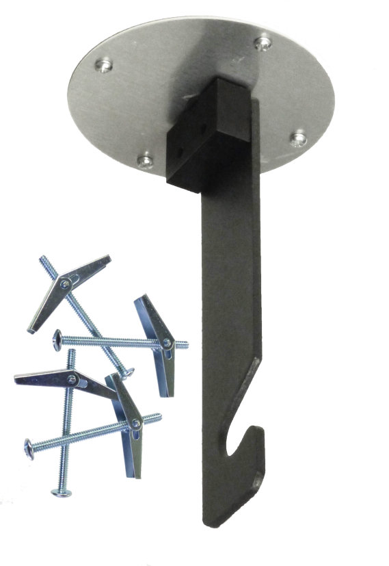 3 x 10 Aluminum Wall Holder Only - Corp Connect