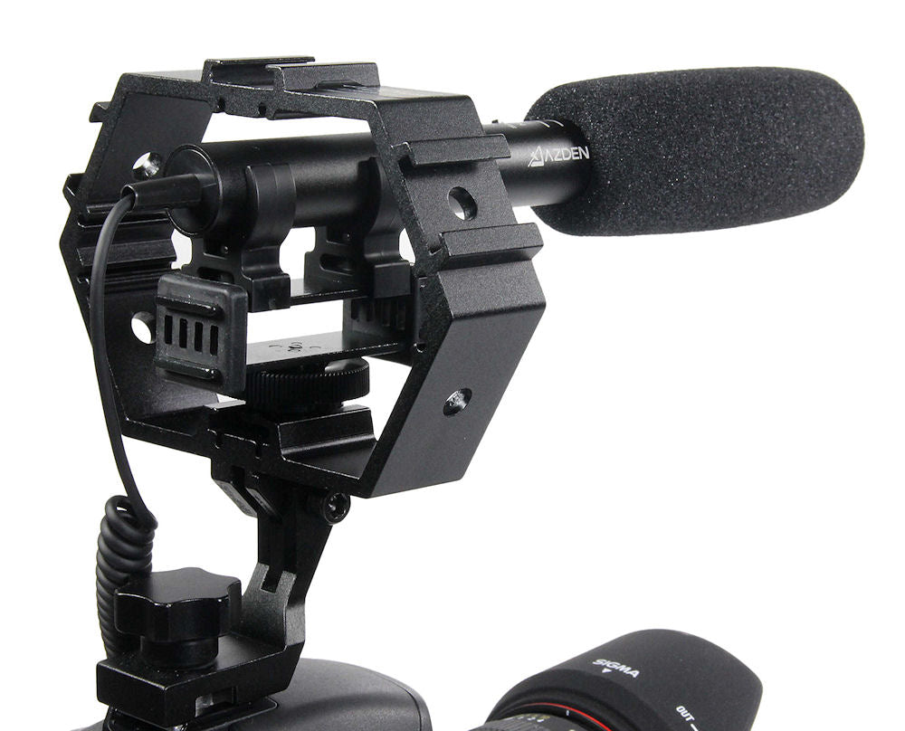 AZDEN Omni-Directional Lapel Lavalier Microphone with TS connector - ALZO  Digital