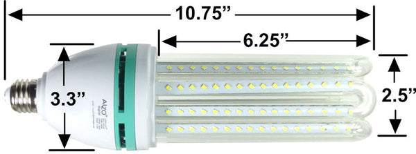 ALZO 32W (300W) Joyous Light® LED Photo Video Light Bulb 5500K, 3200 Lm,  120V