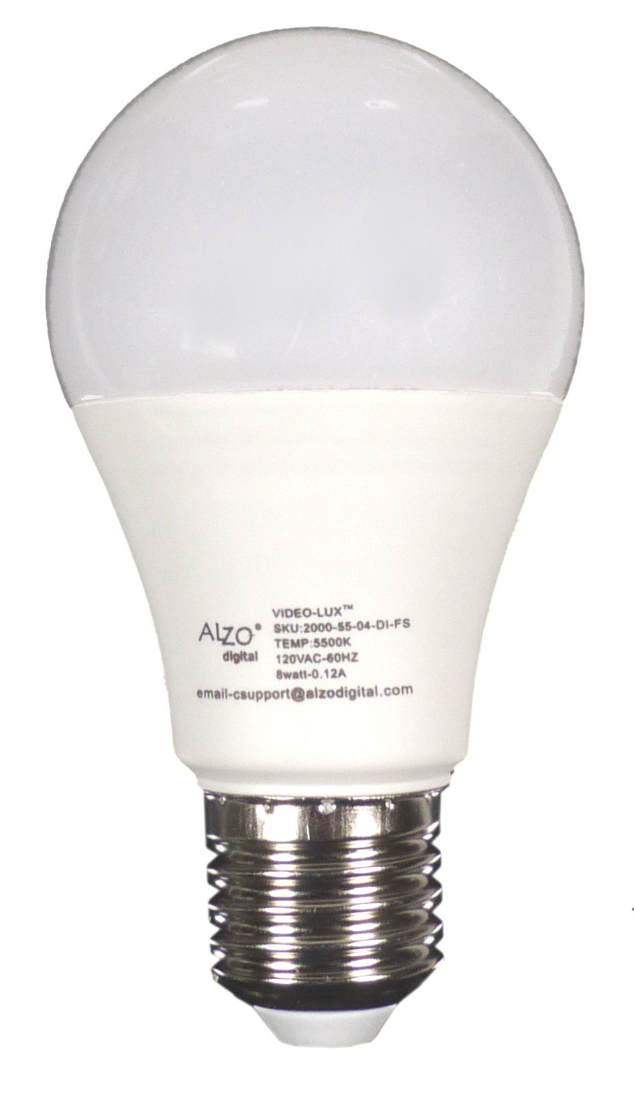 Myre fætter harmonisk ALZO 8W (75W) Joyous Light Dimmable LED Full Spectrum Light Bulb 5500K -  ALZO Digital