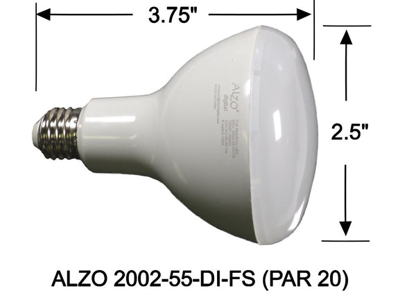 ALZO 6W 60W Joyous Light Dimmable Full Spectrum LED Flood